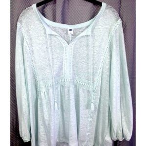 Mint Green Blouse